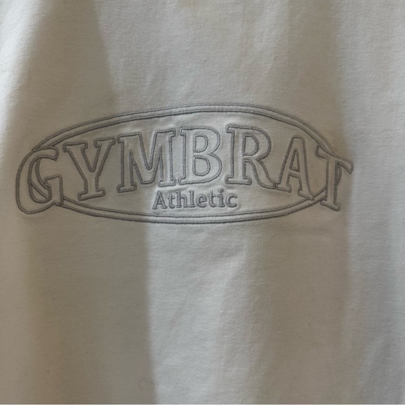 Bo&Tee Women's Crewneck Short Sleeve "Gymbrat" Cropped Tee Shirt Size 2XL - Picture 4 of 9